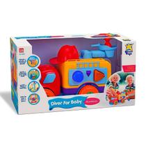 Caminhão Baby Interativo Diver For Baby Bombeiro - Divertoys