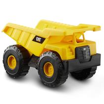Caminhão basculante CAT de brinquedo de construção de 15 cm com peças articuladas 2+ Caminhão basculante CAT de brinquedo de construção de 15 cm com peças articuladas 2+
