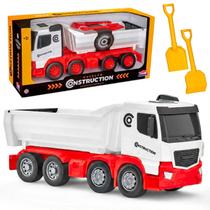Caminhão Basculante Construction + Acessórios Construção Com Caçamba