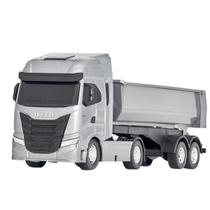 Caminhão Basculante Iveco S-Way Toco - Caçamba e Porta Levantam Rodas Livres - Brinquedo Realista - Usual Caminhão Basculante Iveco S-Way Toco - Caçamba e Porta Levantam Rodas Livres - Brinquedo Realista - Usual