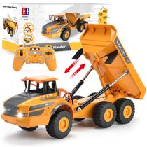 Caminhão basculante RC Toy DOUBLE E Volvo Articulated Hauler para crianças