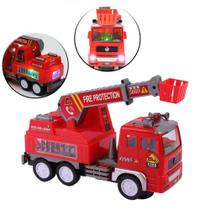 Caminhão Bate e Volta com LUZ e SOM Bombeir - P&D