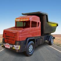 Caminhão bau caçamba brinquedo infantil menino resistente colorido presente barato super truck