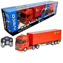 Caminhão Baú Controle Remoto Iveco S-Way Usual 698