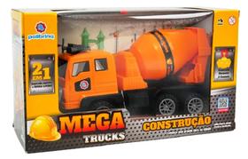Caminhão Beotneira MEGA TRUCKS - com controle remoto