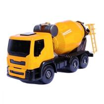 Caminhao Betoneira Brutale Amarelo Roma 1535