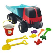 Caminhão Big Praia 11 peças SimoToys