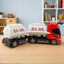 Caminhão Bitrem Combustível Infantil 2 Tanques Orange Toys Caminhão Bitrem Combustível Infantil 2 Tanques Orange Toys