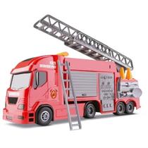 Caminhão bombeiro com escada móvel brinquedo infantil criativo Caminhão bombeiro com escada móvel brinquedo infantil criativo