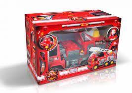 Caminhao Bombeiro Fire Sirene c/ luz e som - Magic Toys