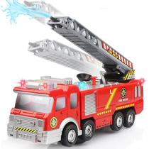 Caminhão Bombeiro Musical Lança Jato Água com Sirene Bate e Volta Carrinho Kizumba Caminhão Bombeiro Musical Lança Jato Água com Sirene Bate e Volta Carrinho Kizumba
