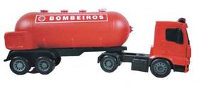 Caminhão bombeiros tanque super frota - poliplac 7164