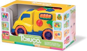 Caminhão brinquedo bebê bloco de encaixar Tchuco baby encaixes
