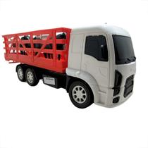 Caminhao Brinquedo Boiadeiro 4 Boizinhos Presente Brinquedo Carreta De Gado Fazenda