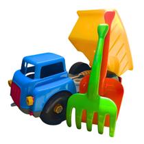 Caminhão brinquedo Caçamba Infantil Didático