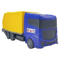 Caminhão Brinquedo Coletor de Lixo Cor Sortida DivPlast Caminhão Brinquedo Coletor de Lixo Cor Sortida DivPlast