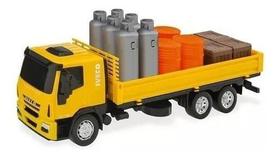Caminhão Brinquedo Iveco Expresso Gas Oleo Carga Seca- Usual