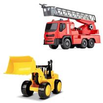 Caminhão Brutale Bombeiro Com Carregadeira Workers Roma