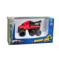 Caminhão Builder Zone Quarry Monster Tow Truck Maisto 21191