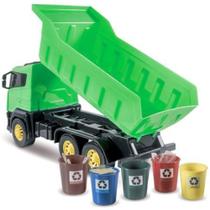 Caminhão Caçamba Coletor Lixo Strong - Nig - Nig Brinquedos
