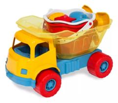 Caminhão Caçamba Praia Caminhão Caçamba Praia