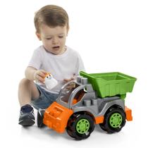 Caminhão Caçamba Rodadinhos Blocks Truck Roda Livre - Calesita TaTeTi