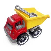 Caminhao Caçamba Transforte VERMELHO/AMARELO Tilin 475