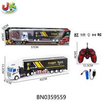 Caminhão Cargo Truck Contêiner Controle Remoto Recarregável.