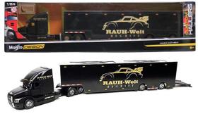 Caminhão Carreta Baú - Custom Haulers - Maisto Design - 1/64 35cm - Maisto