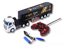 Caminhão Carreta Caçamba Cegonha Controle 1:32 Infantil Truc