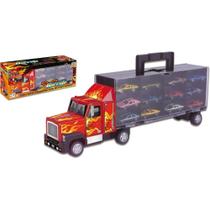 Caminhão Carreta com 12 Veículos