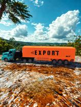 Caminhão Carreta Modelo de Transporte Super Truck de Controle Remoto e Recarregável