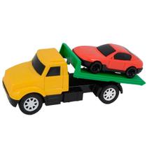 Caminhão Cegonha Miniatura C/ Carrinho Brinquedo Criança