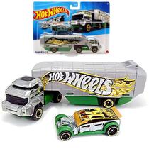 Caminhão Cegonha Super Rings Hot Wheel Bank Roller FLW87 - Mattel