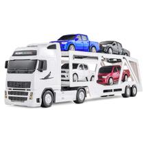 Caminhão Cegonheira Com Carrinhos Diesel Grande Roma - Roma Brinquedos