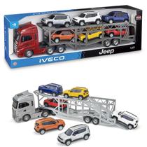 Caminhão Cegonheira Iveco 6 Jeep Renegade Caminhão Brinquedo