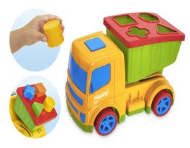 Caminhão Coleção Happy Didatico Usual Brinquedos Baby