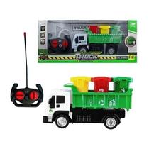 Caminhão Coletor de Lixo de Controle Remoto Com Caçambas - toys