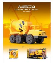 Caminhão com Betoneira Mega Construction - Bit Toys Caminhão com Betoneira Mega Construction - Bit Toys