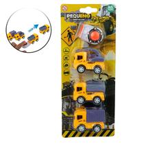 Caminhão com Lançador 4 Peças Construçao - Tudo em Caixa