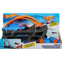 Caminhão com Pista e Carrinho Hot Wheels - Stunt & Go - City - Mattel GCK38 Caminhão com Pista e Carrinho Hot Wheels - Stunt & Go - City - Mattel GCK38