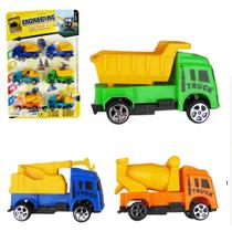 Caminhão Construção a Fricção Construtor em Ação 6 Peças
