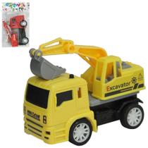 Caminhao Construcao A Friccao Pull Back