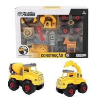 Caminhão Construção City Machine 2 EM 1 - Multikids BR1700