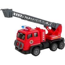 Caminhão Controle Remoto Bombeiro Mega Trucks RC Infantil 5 Anos Resgate e Aventura CAR831