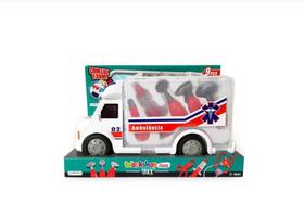 Caminhão De Ambulância Workshop Junior Truck - Multikids