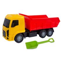 Caminhão de Areia de Brinquedo Grande Com Pá - Diverplas - Diverplás