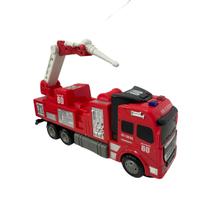 Caminhão de Bombeiro Bate e Volta com Luz e Som