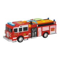 Caminhão de Bombeiro Resgate Bate e Volta DMT3228 DM Toys
