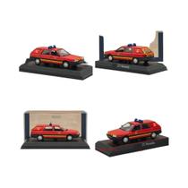 Caminhão De Bombeiros Em Escala 1/43, Estação De Polícia, Douanes SAMU 10, Carro Da Gendarmerie, Da